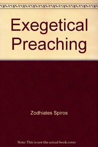 Cover for Exegetical Preaching