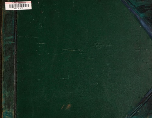 Cover for The wharves, piers and slips, belonging to the corporation of the city of New York, 1868 ...