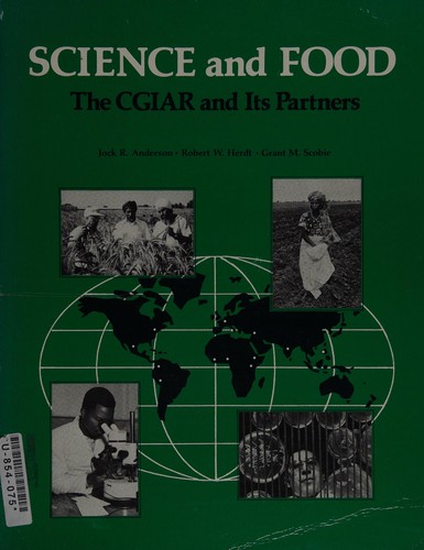 Cover for Science and food