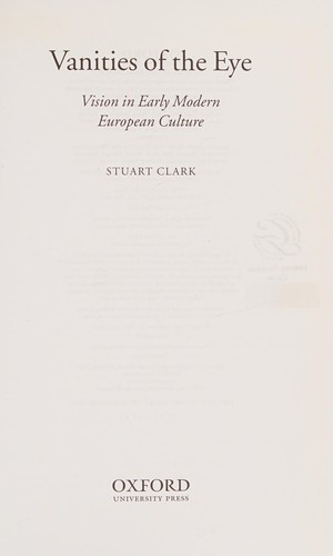 Cover for Vanities of the Eye