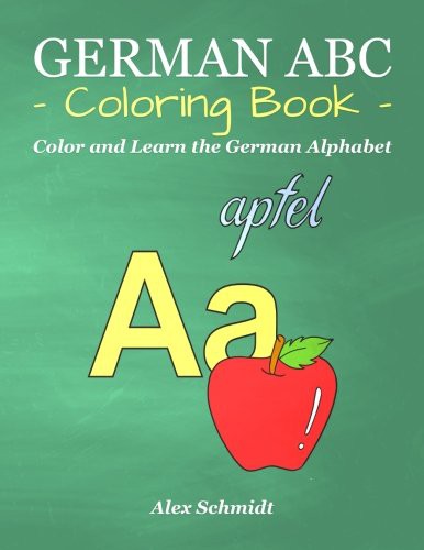 Cover for German ABC Coloring Book