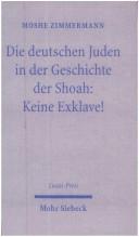 Cover for Die deutschen Juden in der Geschichte der Shoah