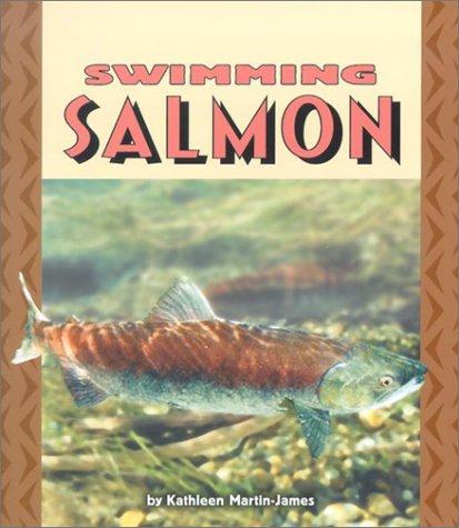 Cover for Swimming Salmon (Pull Ahead Books)