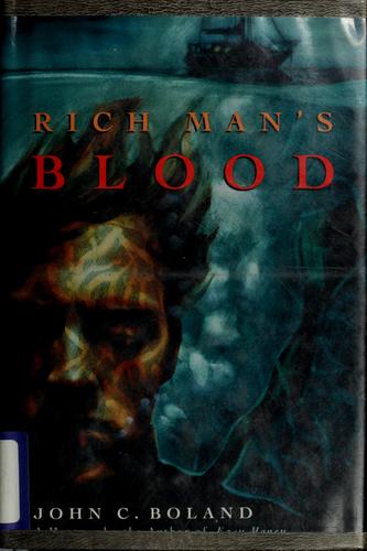 Cover for Rich man's blood