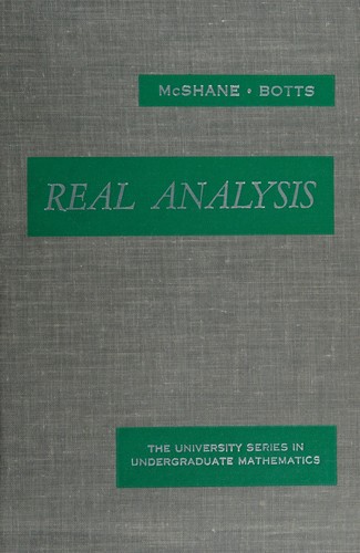 Cover for Real analysis