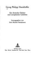 Cover for Georg Philipp Harsdörffer
