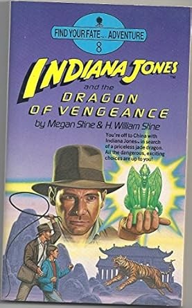 Cover for Indiana Jones and the dragon of vengeance
