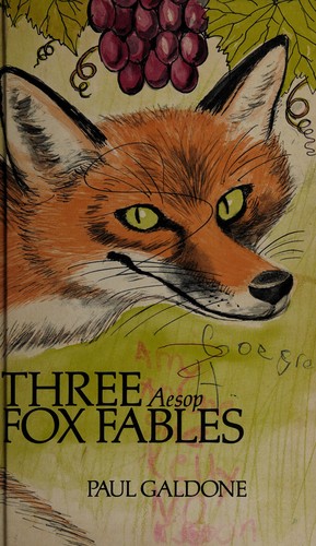 Cover for THREE AESOP FOX FABLE  RNF
