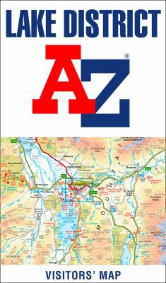 Cover for Lake District a-Z Visitors' Map