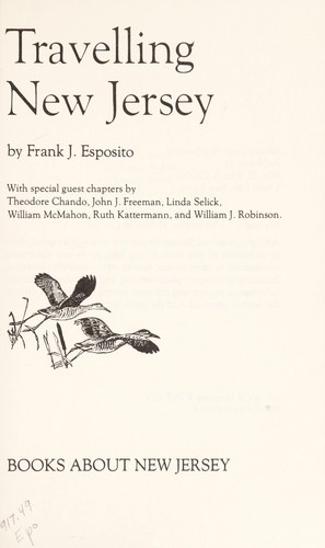 Cover for Travelling New Jersey (Books about New Jersey)