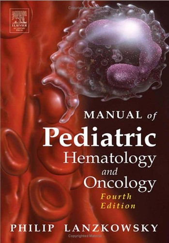 Cover for Manual of pediatric hematology and oncology