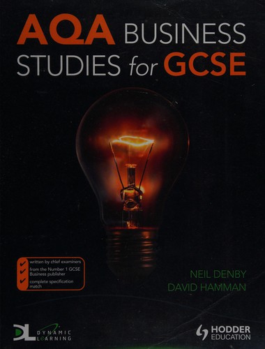 Cover for AQA business studies for GCSE