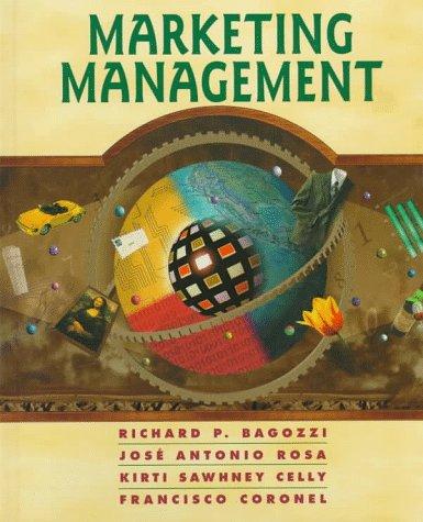 Cover for Marketing management