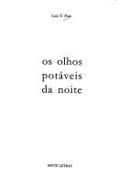 Cover for Olhos Potáveis da Noite, Os
