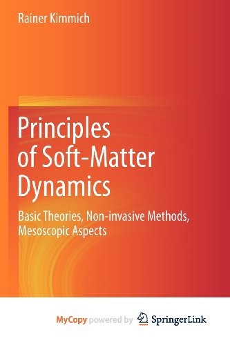 Cover for Principles of Soft-Matter Dynamics