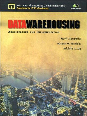 Cover for Data Warehousing
