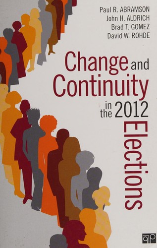 Cover for Change and Continuity in the 2012 Elections