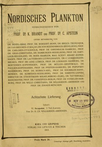 Cover for Decapoden