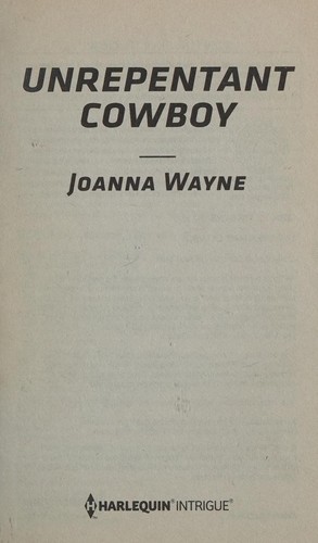 Cover for Unrepentant cowboy