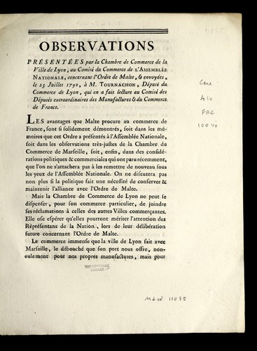 Cover for Observations