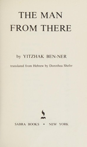 Cover for The man from there