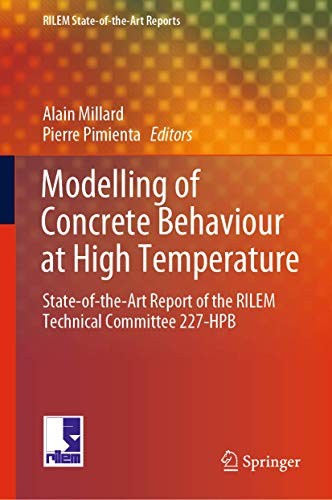 Cover for Modelling of Concrete Behaviour at High Temperature