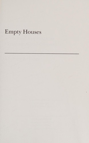 Cover for Empty houses