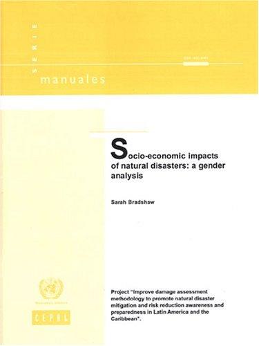 Cover for Socio-economic Impacts Of Natural Disasters