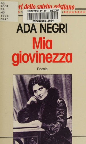 Cover for Mia giovinezza