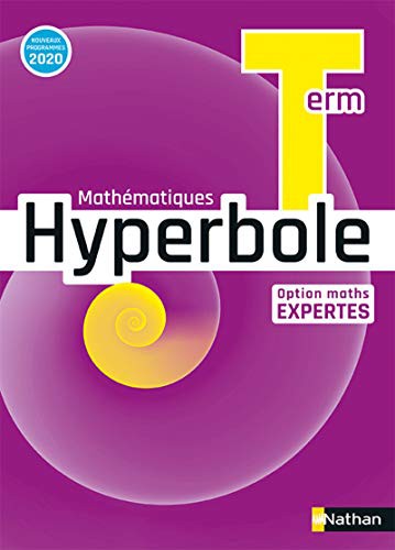 Cover for Hyperbole Term - Option Maths Expertes - Manuel 2020