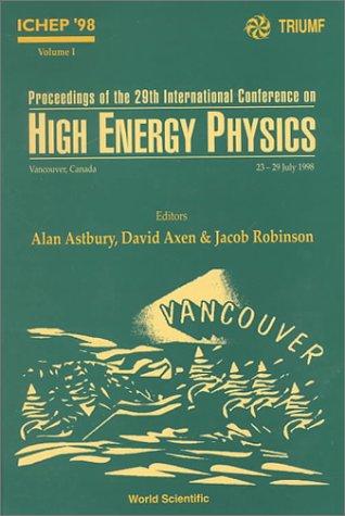 Cover for Proceedings of the 29th International Conference on High Energy Physics