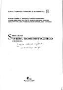 Cover for Skryte oblicze systemu komunistycznego