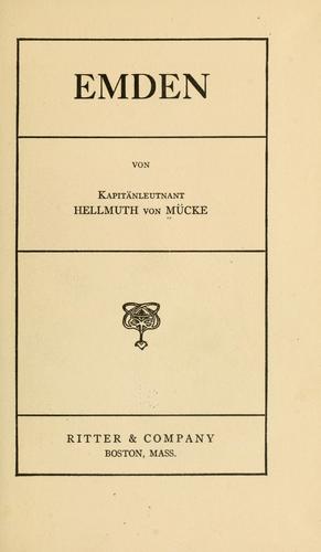 Cover for Emden