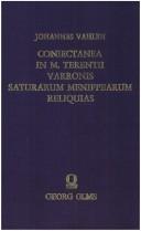 Cover for In Marci Terentii Varronis Saturarum Menippearum reliquias coniectanea