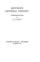 Cover for Keynes's General theory