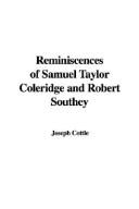 Cover for Reminiscences of Samuel Taylor Coleridge and Robert Southey.