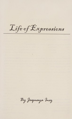 Cover for Life of Expressions
