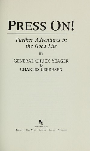 Cover for Press On! Further Adventures in the Good Life