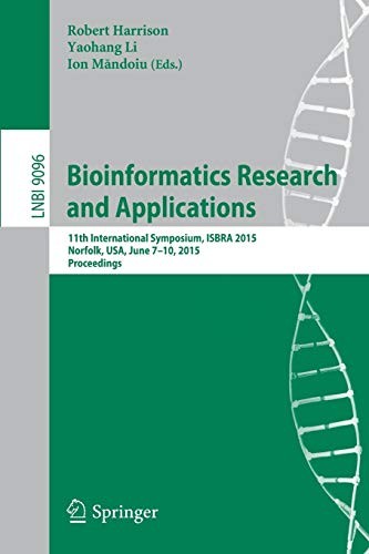 Cover for Bioinformatics Research and Applications
