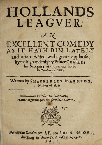 Cover for Hollands leaguer