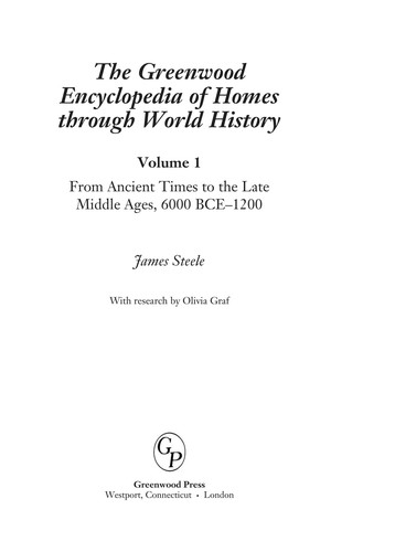 Cover for The Greenwood encyclopedia of homes through world history