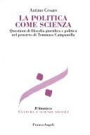 Cover for La politica come scienza