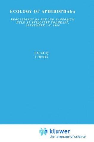 Cover for Ecology of Aphidophaga