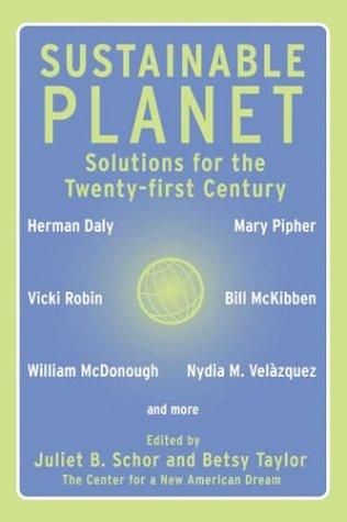 Cover for Sustainable Planet