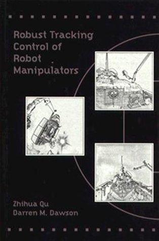Cover for Robust tracking control of robot manipulators