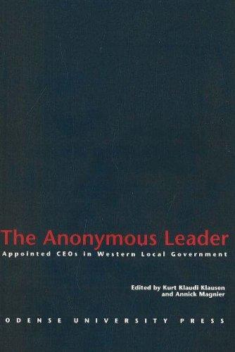 Cover for The anonymous leader