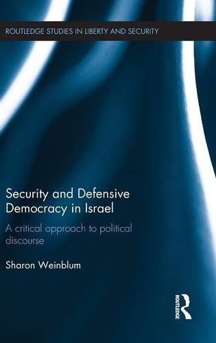 Cover for Security and Defensive Democracy in Israel