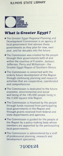 Cover for What is greater Egypt?