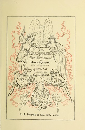 Cover for The Shakespeare story-book