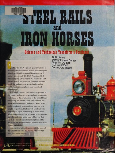 Cover for Steel rails and iron horses